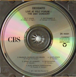 Deodato / In Concert (CD)