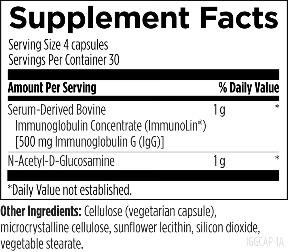 Designs For Health - IgGI Shield 120 capsules