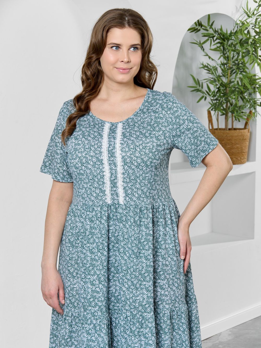 Платье Шелли Виотекс ЗЕЛЁНЫЙ