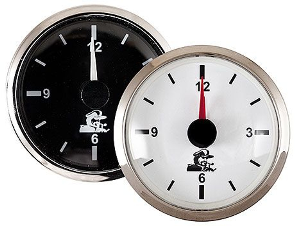 Часы, черный циферблат (10252258)