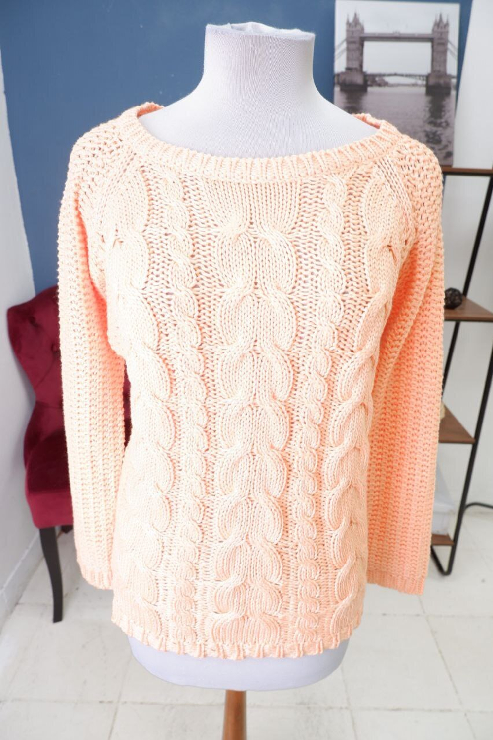 Джемпер Reserved персиковый 48 размер