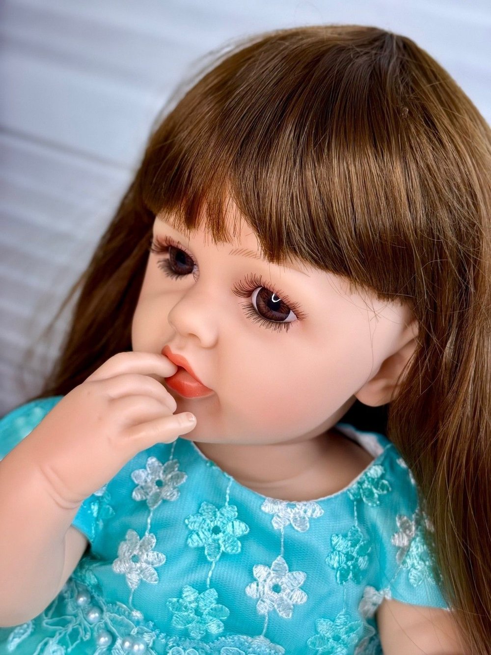 Кукла Реборн виниловая 55см (XZ-009)