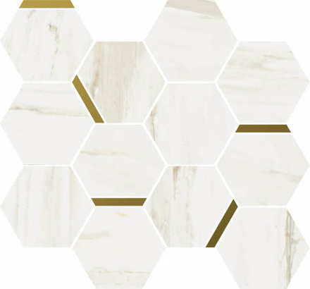Мозаика STELLARIS CARRARA IVORY MOSAICO CHIC (620110000222)
