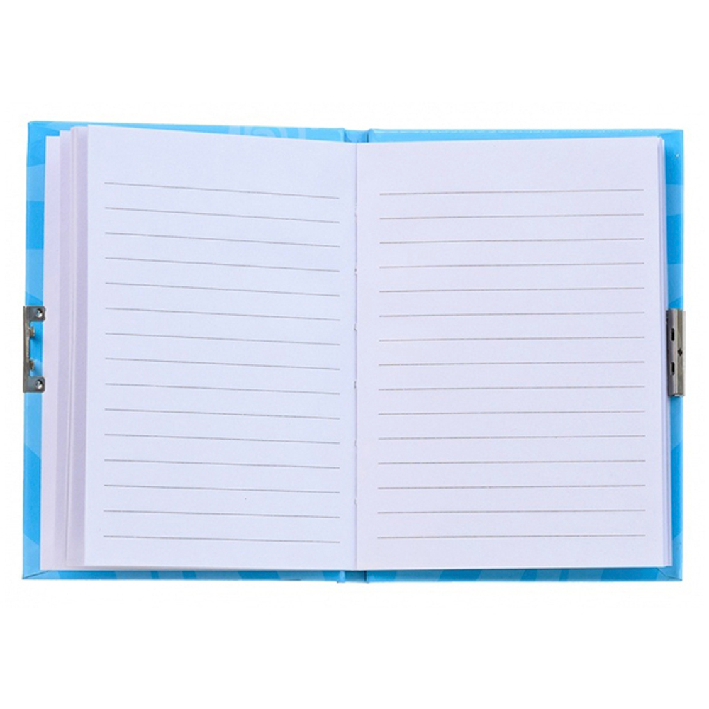 Блокнот детский Basir на замке, с карандашом, линейкой и ластиком, формат А6, серия "Тигры", переплет 7БЦ, 15*11 см, 48 листов, ассорти