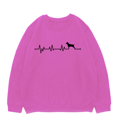 Свитшот "Кане Корсо - сердечный ритм"