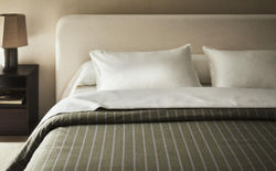 Пододеяльник Zara Home перкаль, хлопок 100%, в полоску, 5184/088