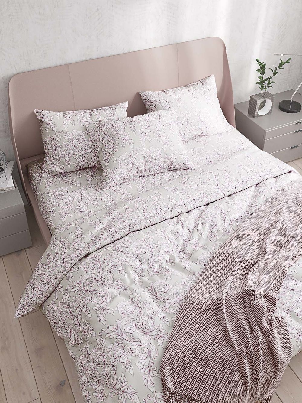 Простынь Сказка "Классика" 200х215 см, перкаль