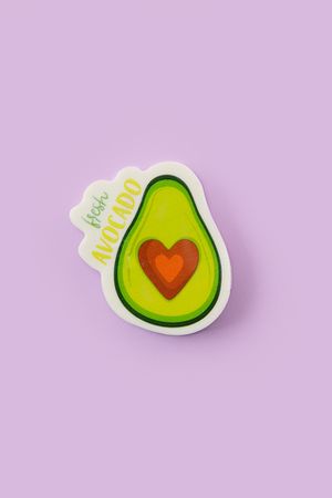 Ластик "Cute friends", Fresh Avocado
