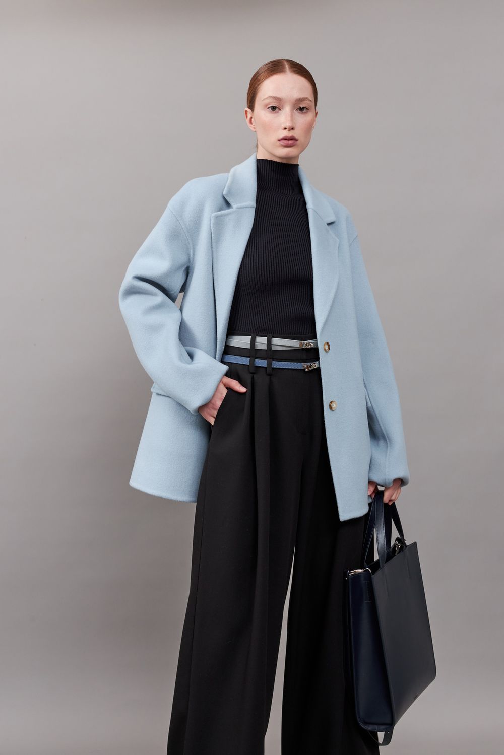 ТОНКИЙ РЕМЕНЬ В ДВА ОБОРОТА DENIM