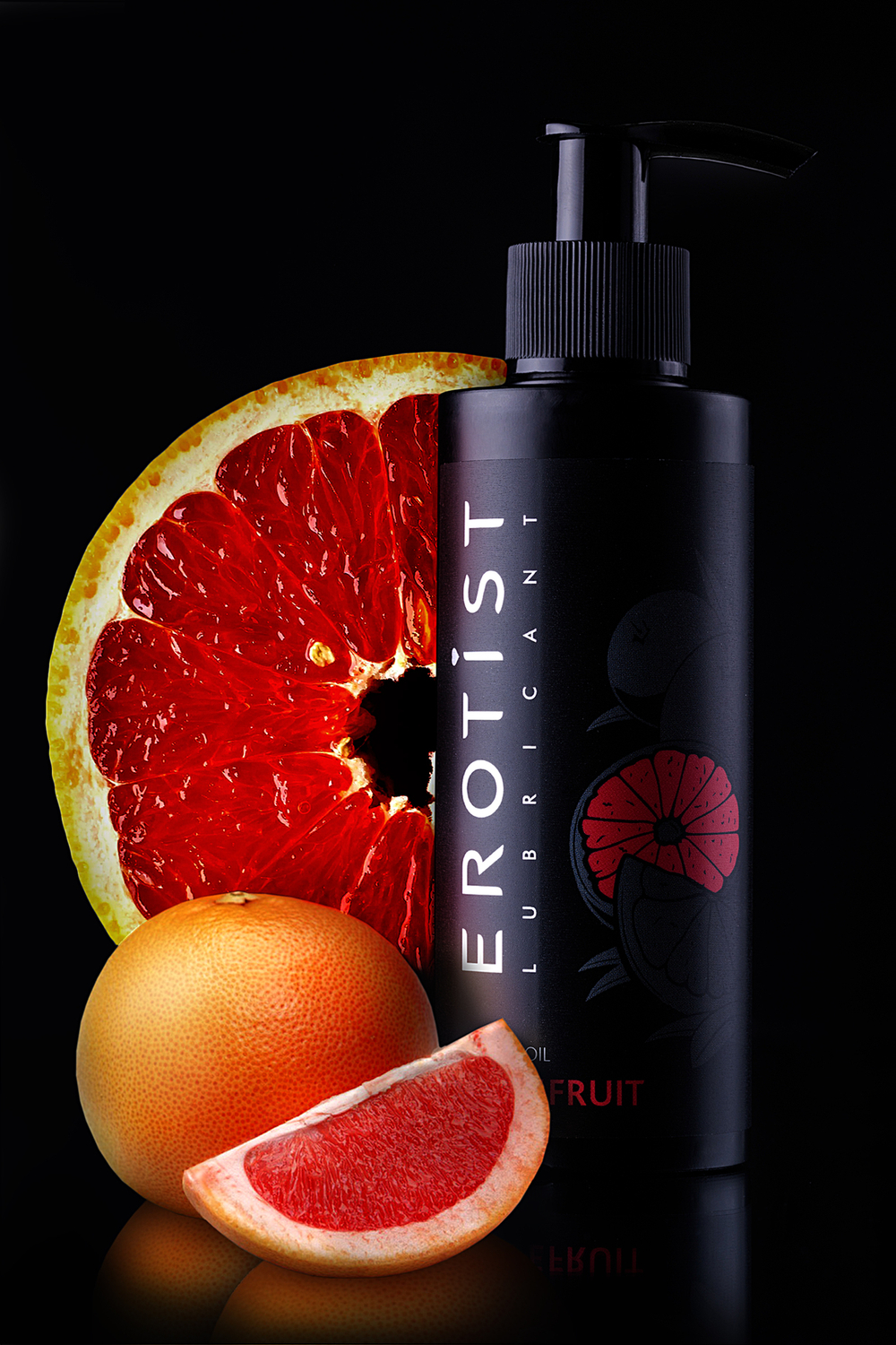 Erotist GRAPEFRUIT Массажное масло съедобное, грейпфрут, 150 мл