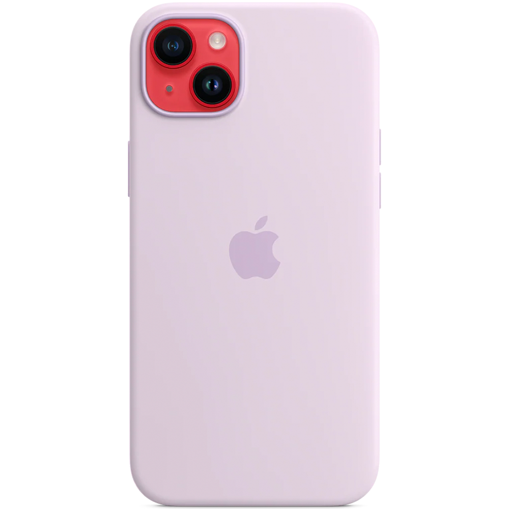 Силиконовый чехол с поддержкой MagSafe Apple Silicone Case для iPhone 14 Plus, Lilac (Сиреневый)