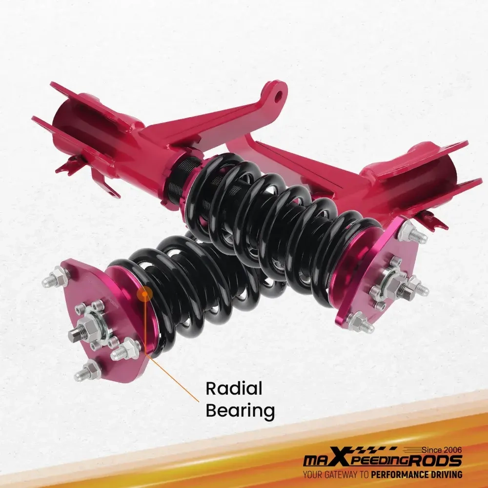 Комплект для автомобиля Honda Civic 2001 2002 2003 2004 2005 Adjustbale Height Shock Strut Red Coilovers lowering kit