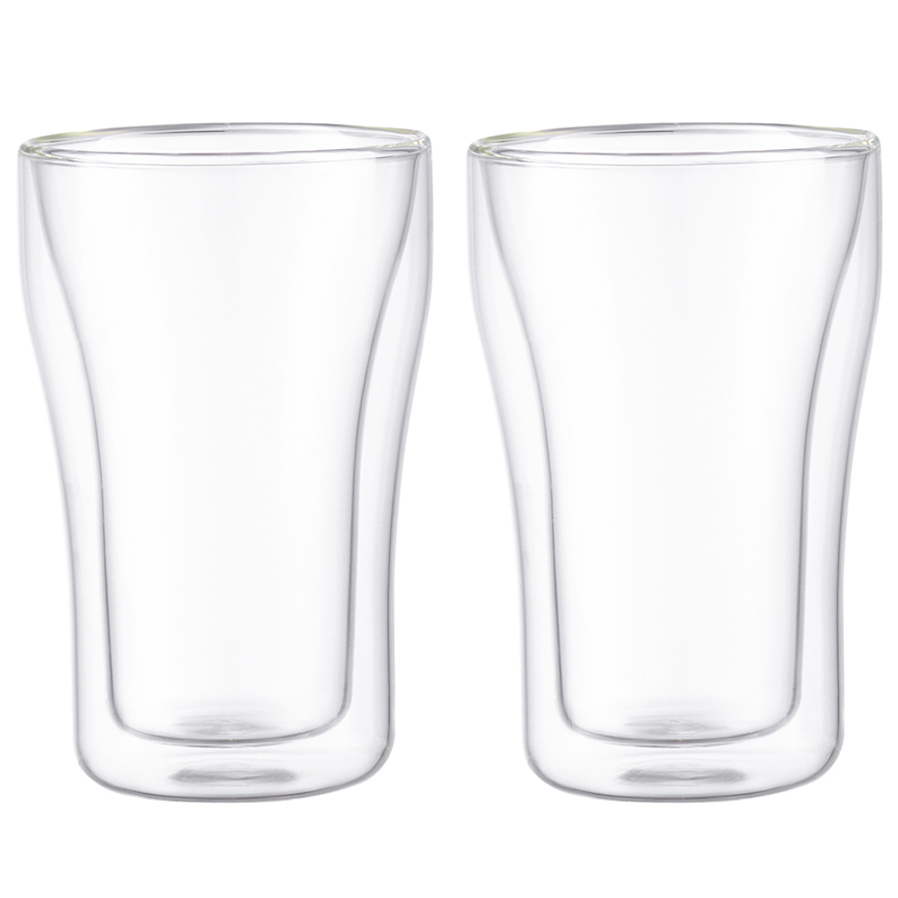 Набор из двух стеклянных стаканов, 350 мл