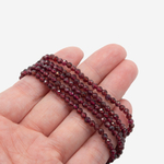 Гранат Пироп натуральный, 3,2мм, шар, микроогранка