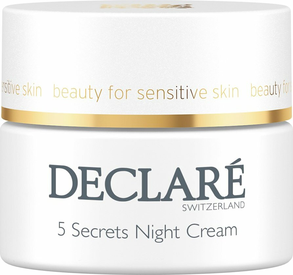 DECLARE 5 Secrets Night Cream | Ночной восстанавливающий крем «5 секретов», 50 мл