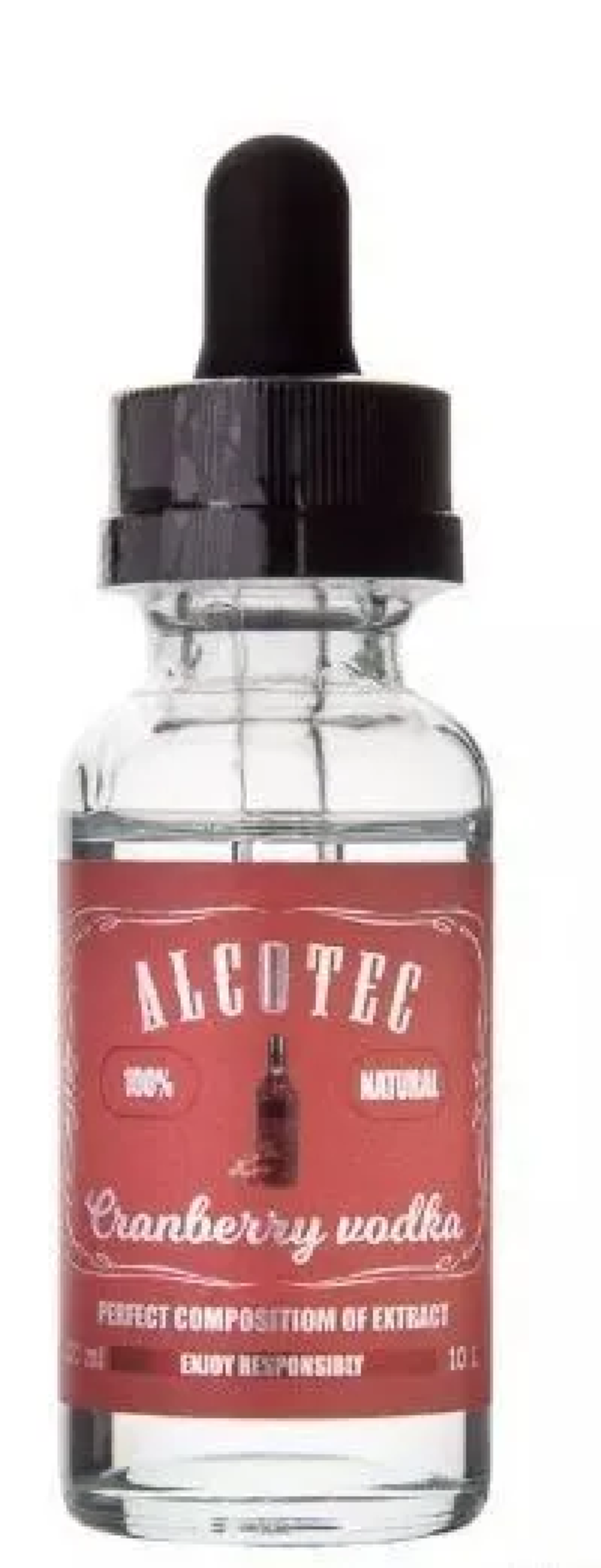 Эссенция Клюквенная водка, Ароматизатор Alcostar, 30 мл