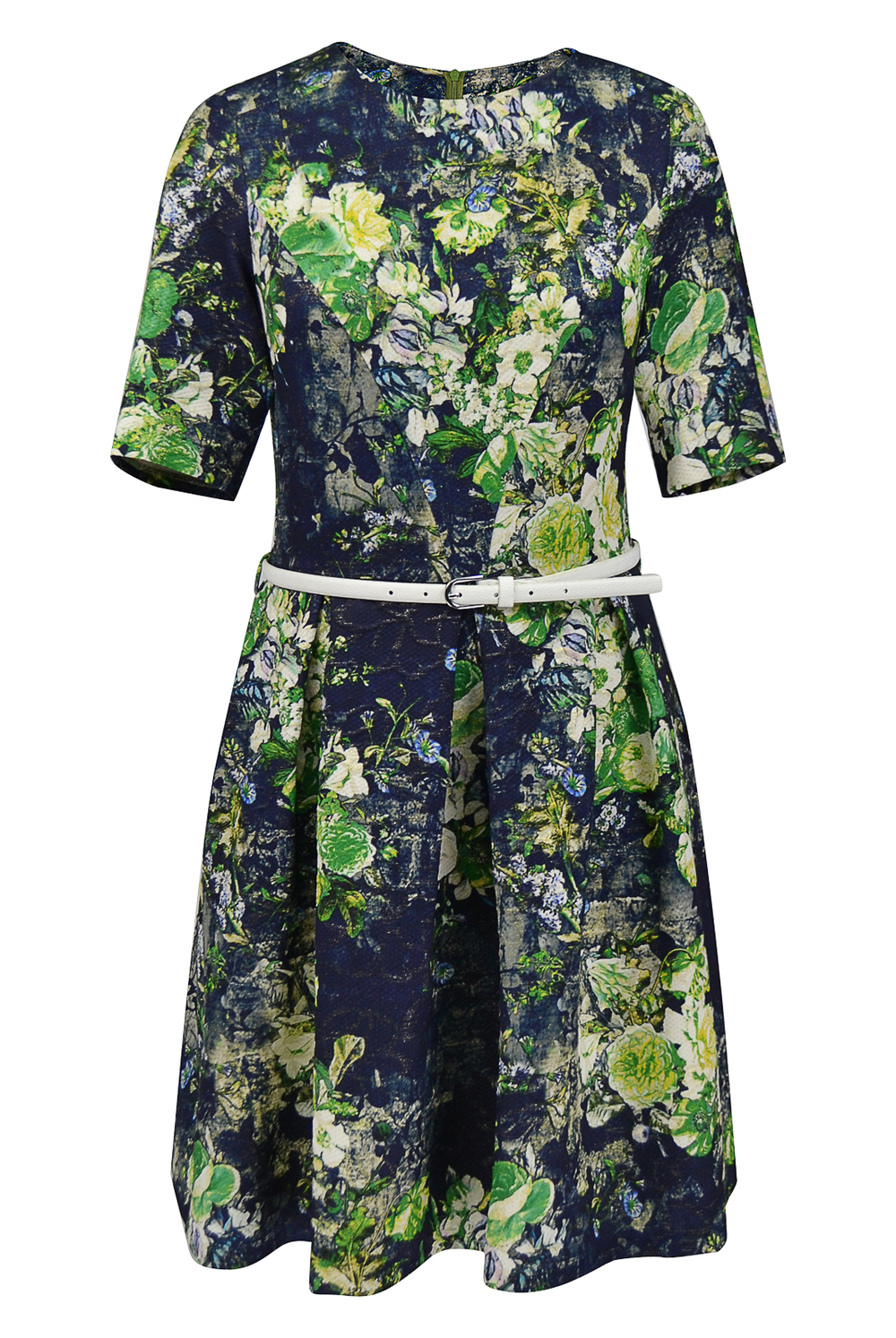 Нарядное платье 1185АН, Зелено-син #254ЗС051185АН