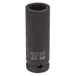 Головка ударная глубокая 18мм (12гр.), 1/2'' RockForce RF-4488518