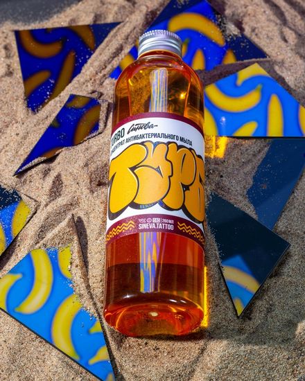 Антибактериальное мыло Синева "ТУРБО БАНАНА" (концентрат)