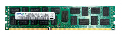 Оперативная память HP KIT DE MEMORY ENREGISTREE DOUBLE FACE DRAM CAS 9, 8 GO PC3L-10600X4 M393B1K70CH0-YH9Q5