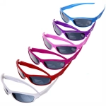 Очки солнцезащитные детские «Baby BooM», спорт, микс 6 цветов