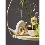 Декор из фарфора white birdie из коллекции essential, 16х8x13 см