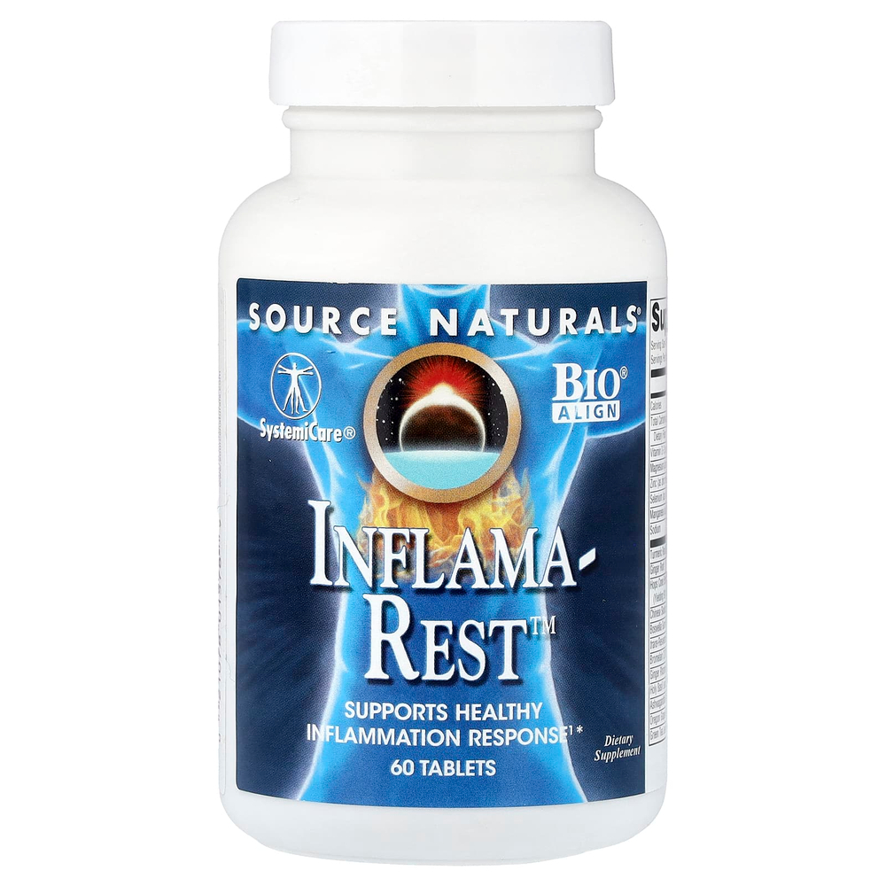 Source Naturals, Inflama-Rest™, 60 таблеток