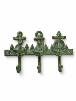 Iron Garden Вешалка настенная Якоря, 3 крючка