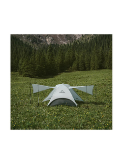 Палатка Naturehike Star River UL Si 2-местная, алюминиевый каркас, серая