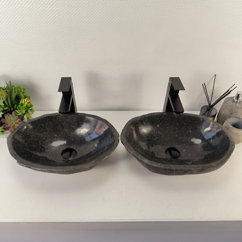 Раковина из речного камня ПАРА! RS-65547 46*31*13 0865