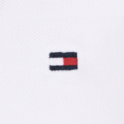 Теннисное поло Tommy Hilfiger Essential RWB Detail Slim Polo - white