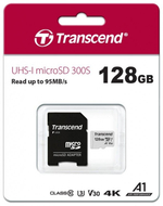 Карта памяти Transcend TS128GUSD300S-A 128Gb