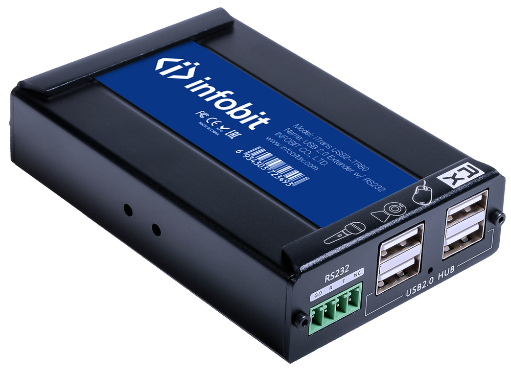 Удлинитель  Infobit iTrans USB2-TR80