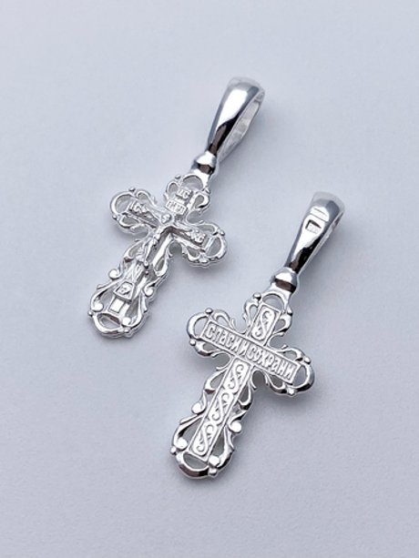 Крест из серебра