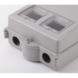 Корпус пластиковый навесной ЭРА ЩУРн-П 3/8 (КДЕ-З) (485х240х140) IP54 серый