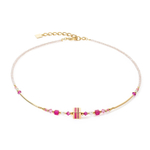 Колье Coeur de Lion Pink-Gold 4355/10-0416