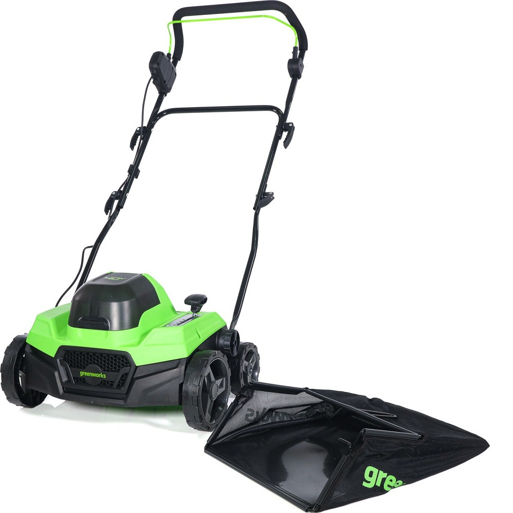 Аэратор-скарификатор GREENWORKS GD40SC38II аккумуляторный без АКБ и ЗУ 2517607