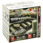 Патрон 12/70 Clever №7 36г п/м, коробка 25 шт.