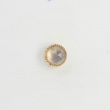 Grisant Cab tops with rose cut stone