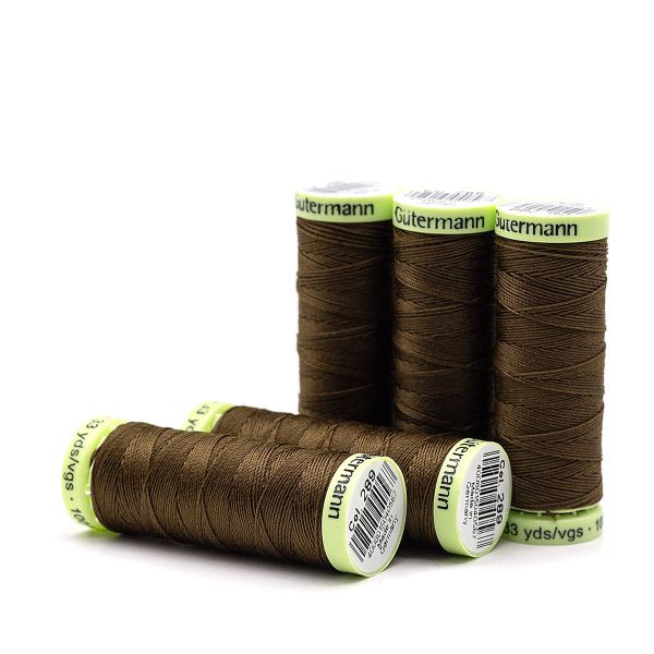 Нитки отделочные Gutermann Top Stitch 30 (30 метров), 5 кат. | 289 дижонская горчица