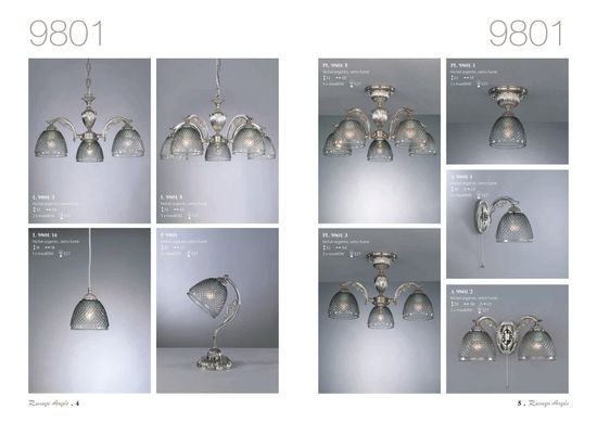 Одноламповое бра Reccagni Angelo A.9801/1