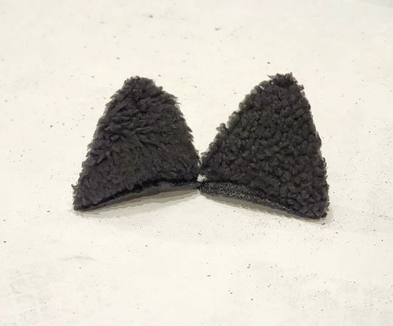 Карнавальные ушки "Микки" на заколке