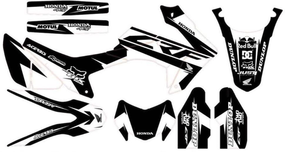 Graphic decal set, Sticker kit, for Honda CRF250L-M 2012-2020