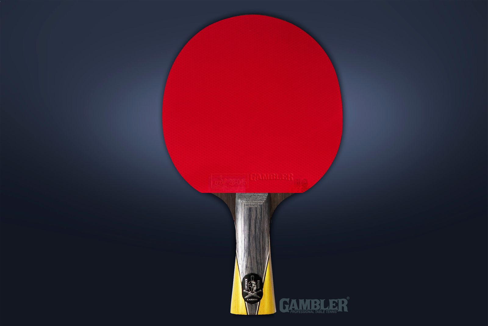 Ракетка Gambler BALSA KNIGHT BIG GUN (коническая) фото №3