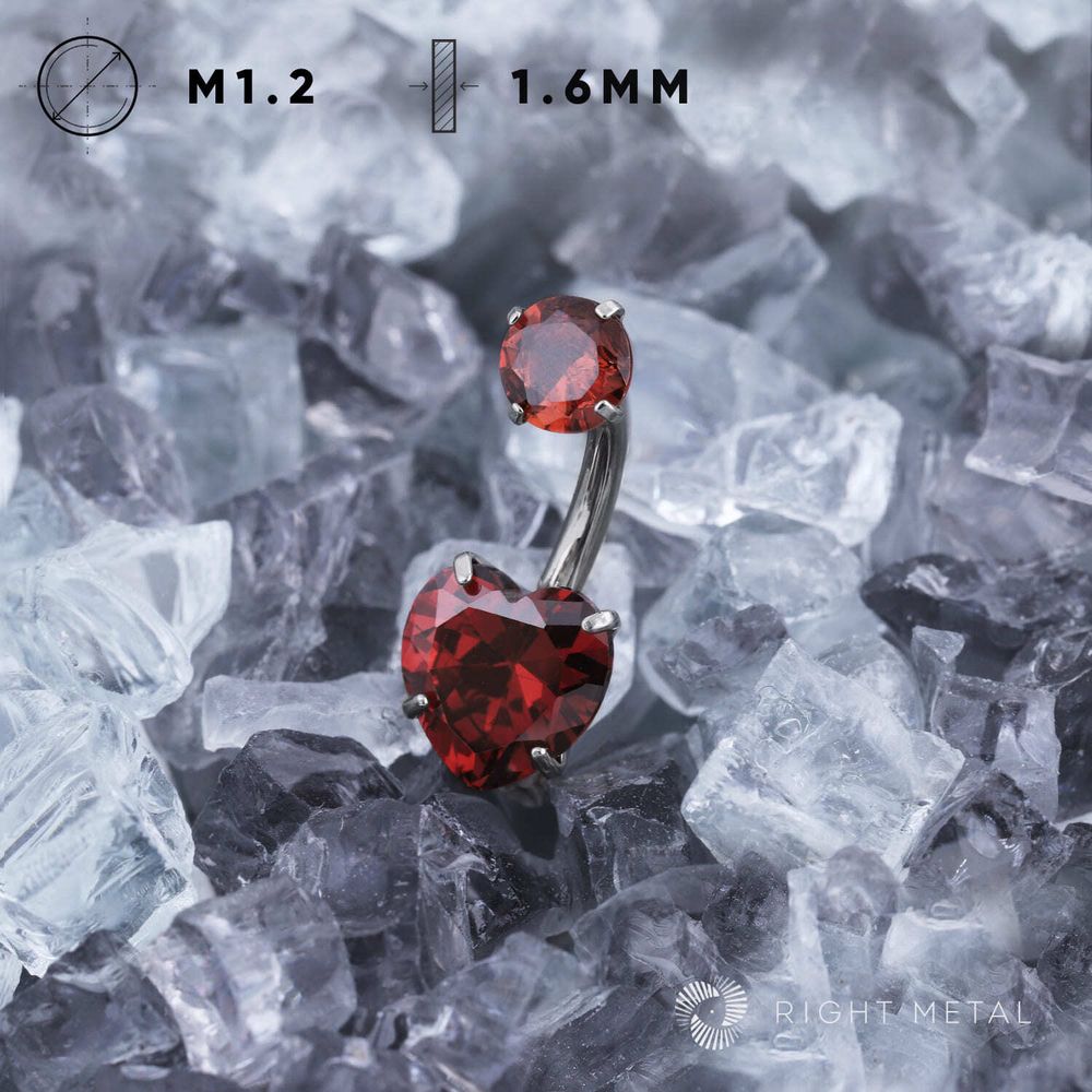 Банан Pure Heart Garnet CZ