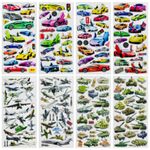 Наклейки зефирные "Для мальчиков", 19х9,5 см, ассорти 8 видов, FUNSTER (ФАНСТЕР), 666090