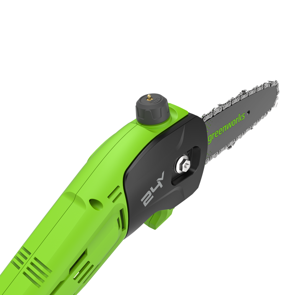 Высоторез/Сучкорез аккумуляторный GreenworksG24PS201, 24V, 20 см, без АКБ и ЗУ (1402607)