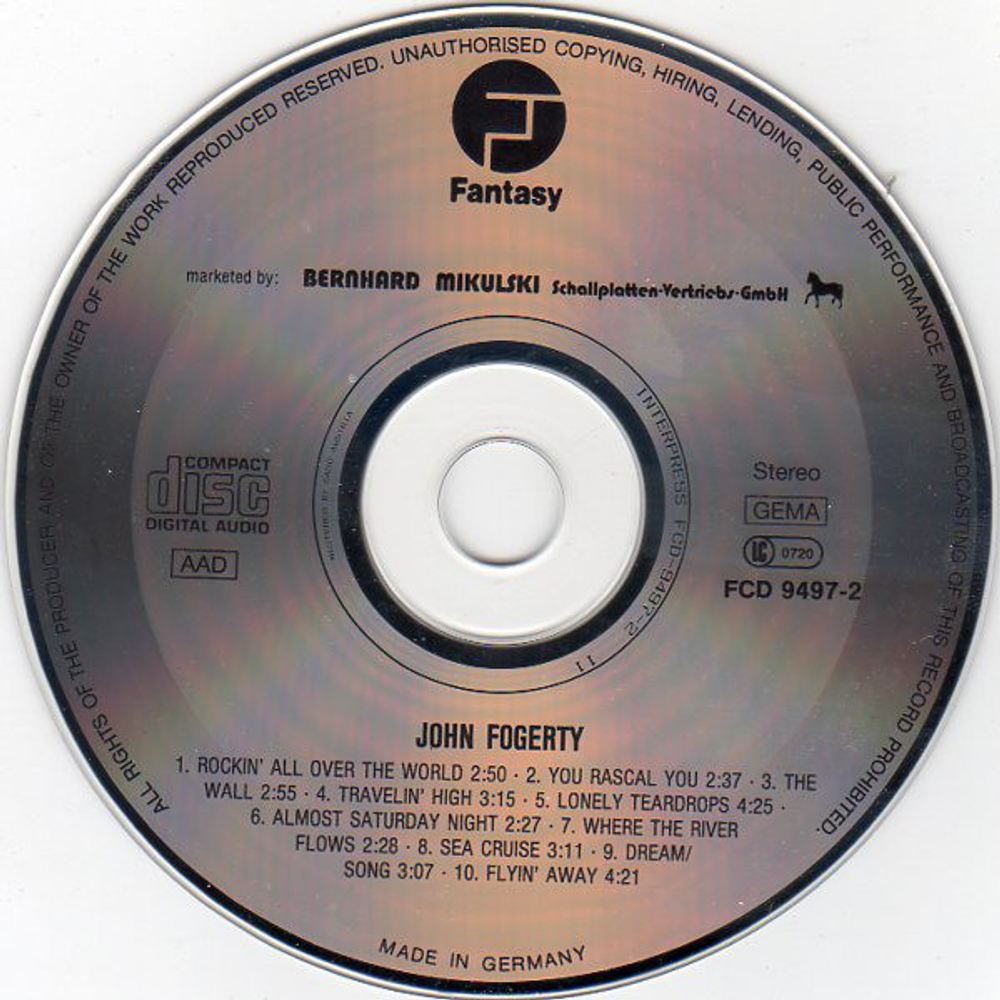 John Fogerty / John Fogerty (CD)