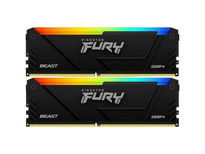 Оперативная память Kingston KF432C16BB12AK2/32WP, DDR4 2х 32ГБ 3200 МГц, DIMM, RTL