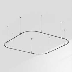 Основание ART-APRIORI-QUADRAT-SOFT-HANG-3500x3500 (BK) (Arlight, IP20 Металл, 3 года) 048517